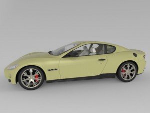 sports car Model 3D