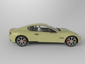 sports car Model 3D