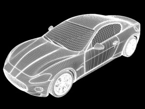 sports car Model 3D