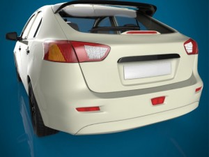 sports car 3D 模型