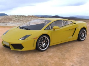 sports car 3D Model