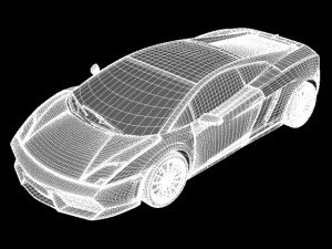 sports car 3D Model