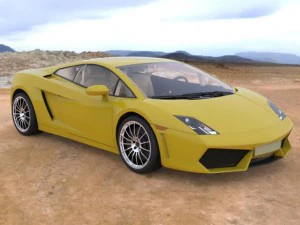 sports car 3D Model