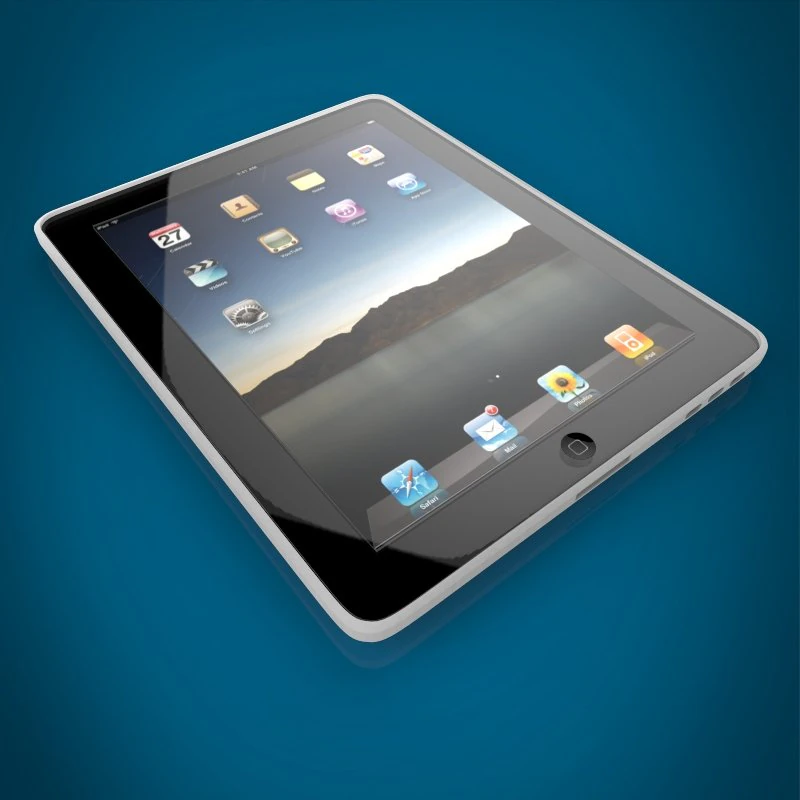 tablet 3D Model .c4d .max .obj .3ds .fbx .stl .blend 
