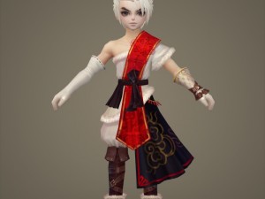 toon character charly 3D Model
