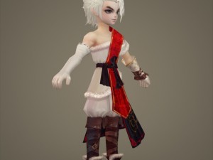 toon character charly Modèle 3D