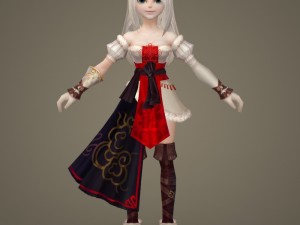 toon character eli 3D Model