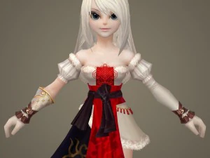 toon character eli 3D Model