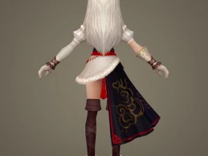 toon character eli 3D Model