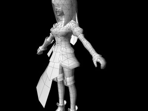 toon character eli 3D Model
