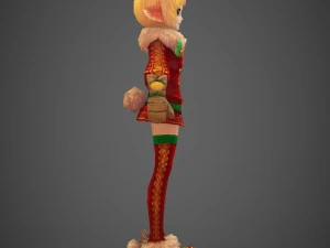 toon character joya 3D Model