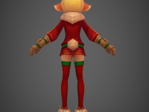 toon character joya 3Dモデル