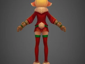 toon character joya 3D Model