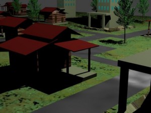 small city 3D Model