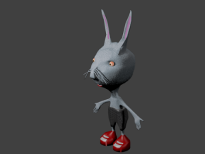 cartoon rabhit 3D Model