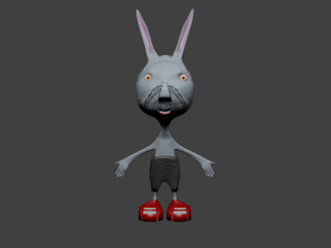 cartoon rabhit 3D Model