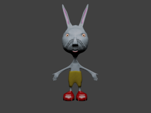 cartoon rabhit 3D Model