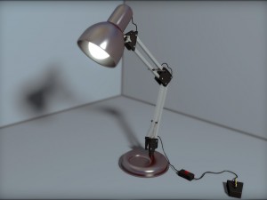 desk lamp 3D मॉडल