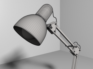 desk lamp 3D मॉडल