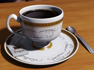 coffee cup Modelo 3D
