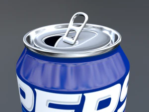 pepsi can 3D Model