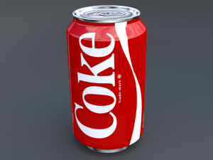 coke can 3D-Modell