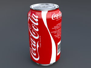 coke can 3D-Modell