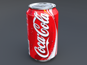 coke can 3D-Modell