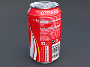 coke can 3D-Modell