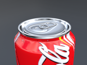 coke can 3D-Modell