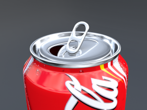 coke can 3D-Modell