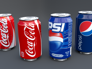 soda can pack 3D Model