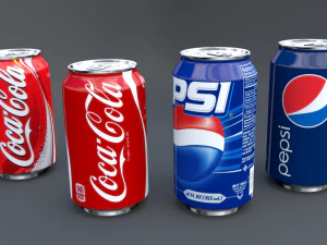 soda can pack 3D Model