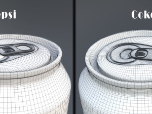 soda can pack 3D मॉडल