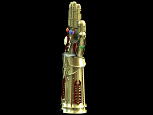 thanos infinity gauntlet Model 3D