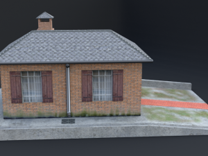 lowpoly house 3D Модель
