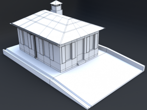 lowpoly house 3D Модель