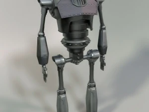 robot gigante di ferro Modello 3D
