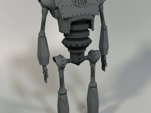 iron giant robot 3D Model