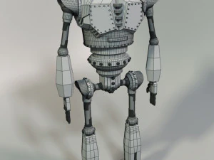 iron giant robot 3D Model