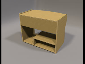 office desk 3D Model
