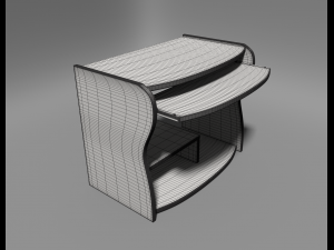 office desk 3D Model
