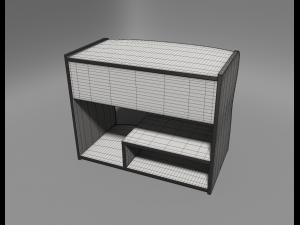 office desk 3D Model