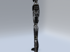 futuristic robot Model 3D