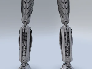 futuristic robot 3D Model