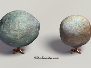 south american boleadoras Modelo 3D
