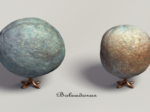 south american boleadoras Modelo 3D