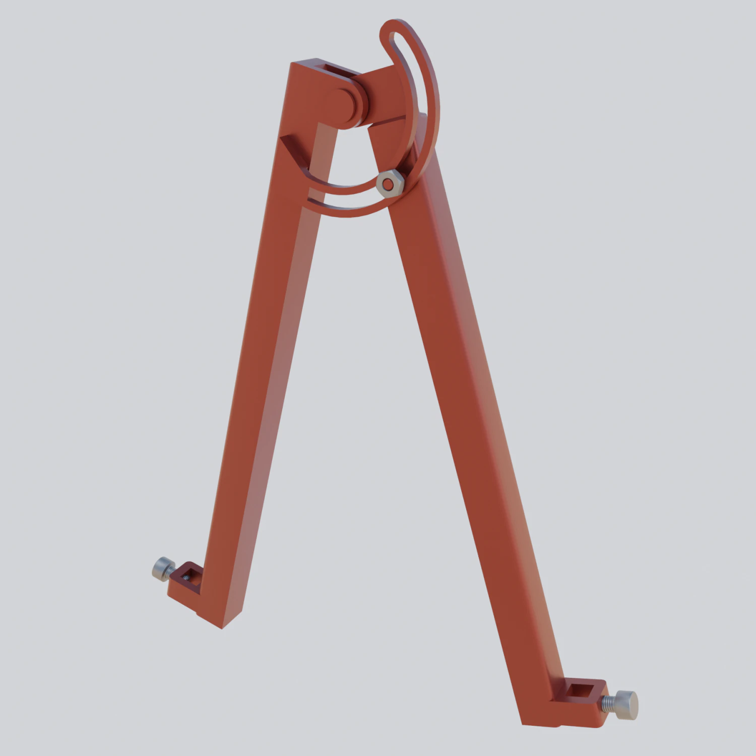 Drawing Compass 3D Model .c4d .max .obj .3ds .fbx .stl .blend 