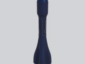 Space Rocket 3D 模型