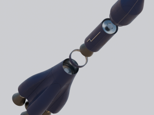 Space Rocket 3D 模型